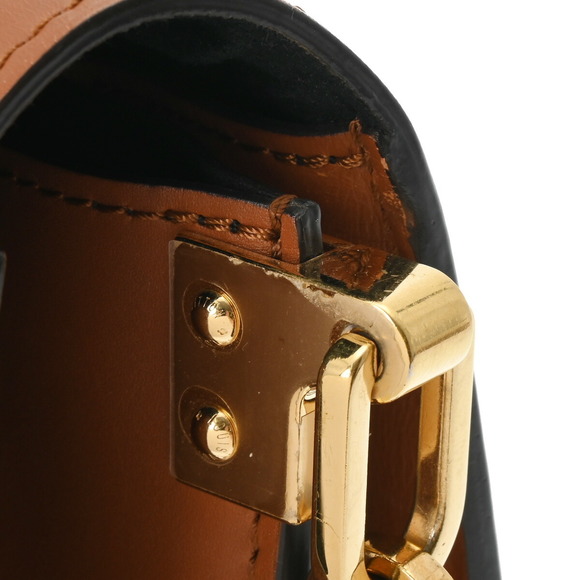 Louis Vuitton Reverse Dauphine MM Brown Shoulder Bag Back - Picture 9 of 15